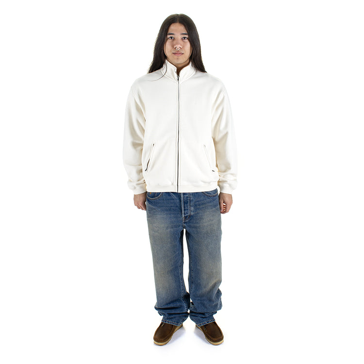 Zip Fleece Mock Neck