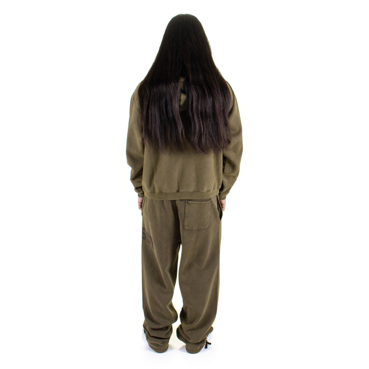 Faded Graphic Fleece Pant
