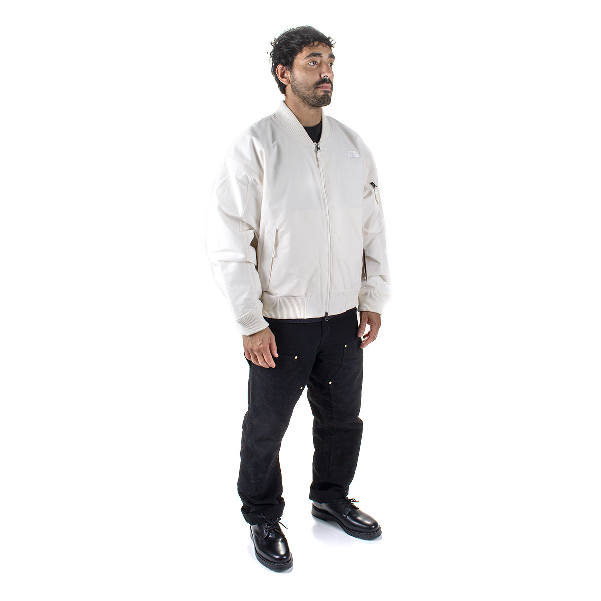 The North Face | Bomber Jacket
Style # NF0A88XZQLI1
Color : White Dune