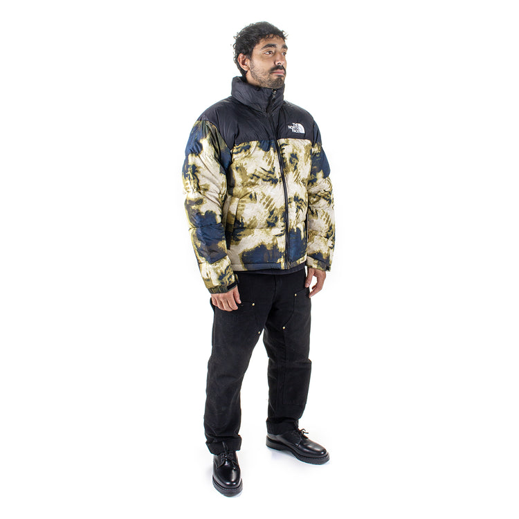 The North Face | 1996 Retro Nuptse Jacket
Style # NF0A3C8D5WO1
Color : Midnight Petrol / TNF Bleach Dye Print