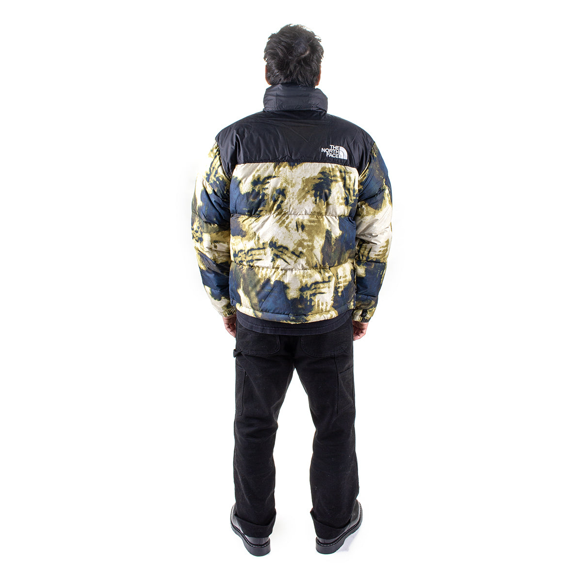 The North Face | 1996 Retro Nuptse Jacket
Style # NF0A3C8D5WO1
Color : Midnight Petrol / TNF Bleach Dye Print