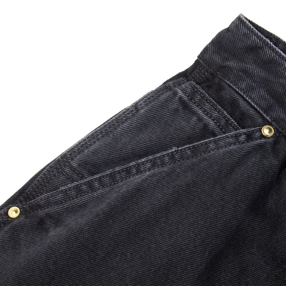 Carhartt WIP - Nash Double Knee Pant
Style # I032106-8906
Color : Black (Stone Washed)