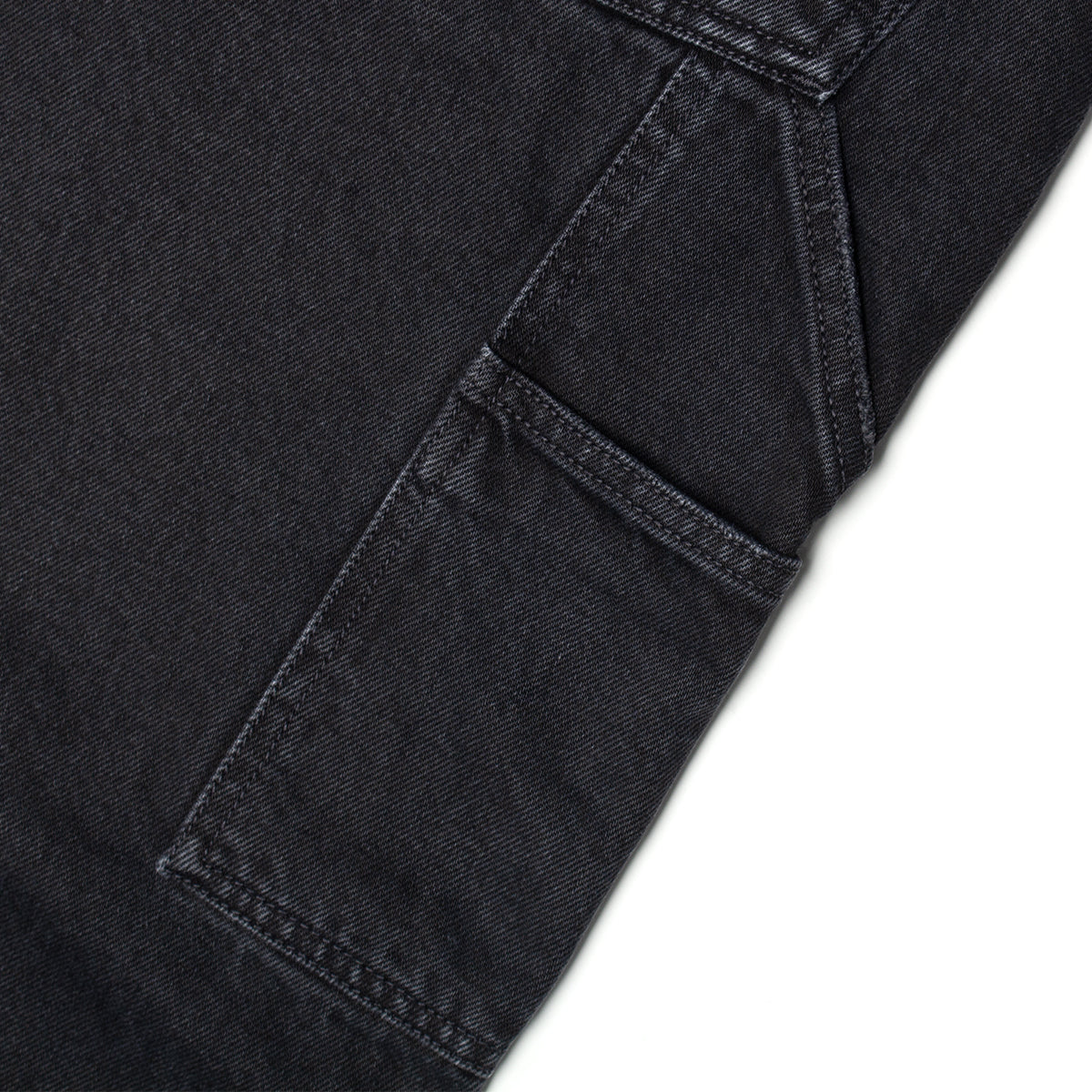 Carhartt WIP - Nash Double Knee Pant
Style # I032106-8906
Color : Black (Stone Washed)