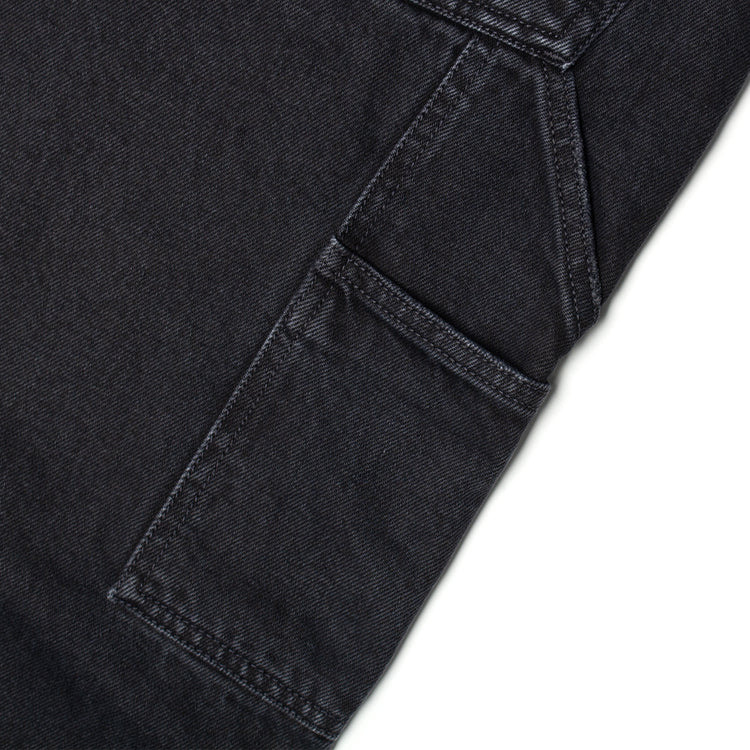 Carhartt WIP - Nash Double Knee Pant
Style # I032106-8906
Color : Black (Stone Washed)