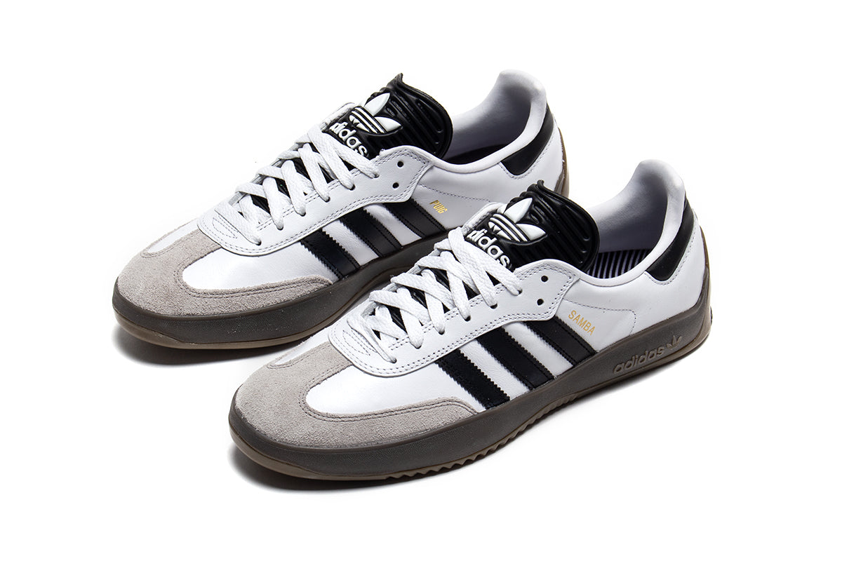 Adidas | Puig Samba
Style # JP5658
Color : Cloud White / Core Black / Gum