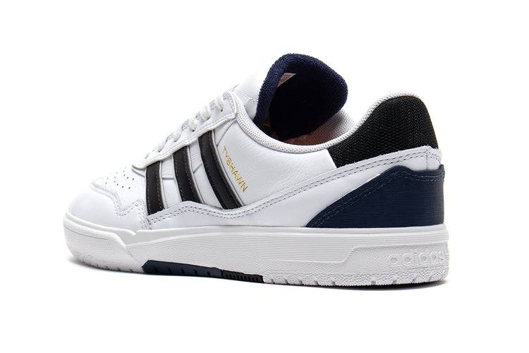 Adidas | Tyshawn II&nbsp;
Style # IF9710
Color : Cloud White / Core Black / Collegiate Navy