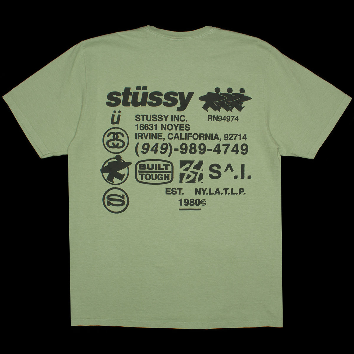 Stussy | DNA Pigment Dyed T-Shirt
Style # 1905038
Color : Granite