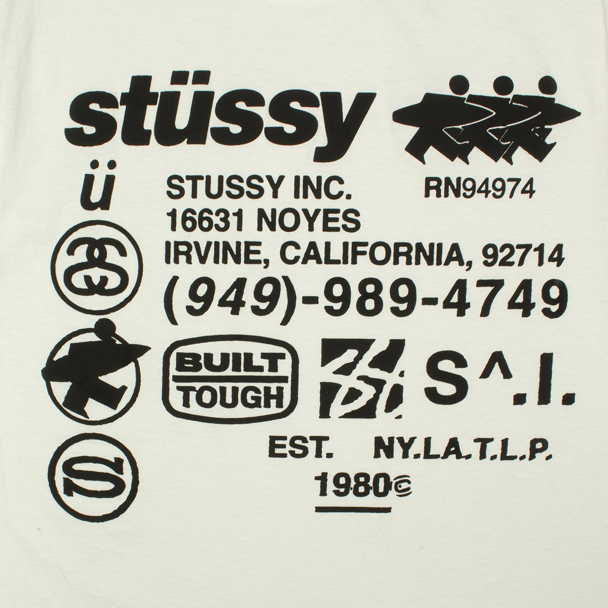 Stussy | DNA Pigment Dyed T-Shirt
Style # 1905038
Color : Natural