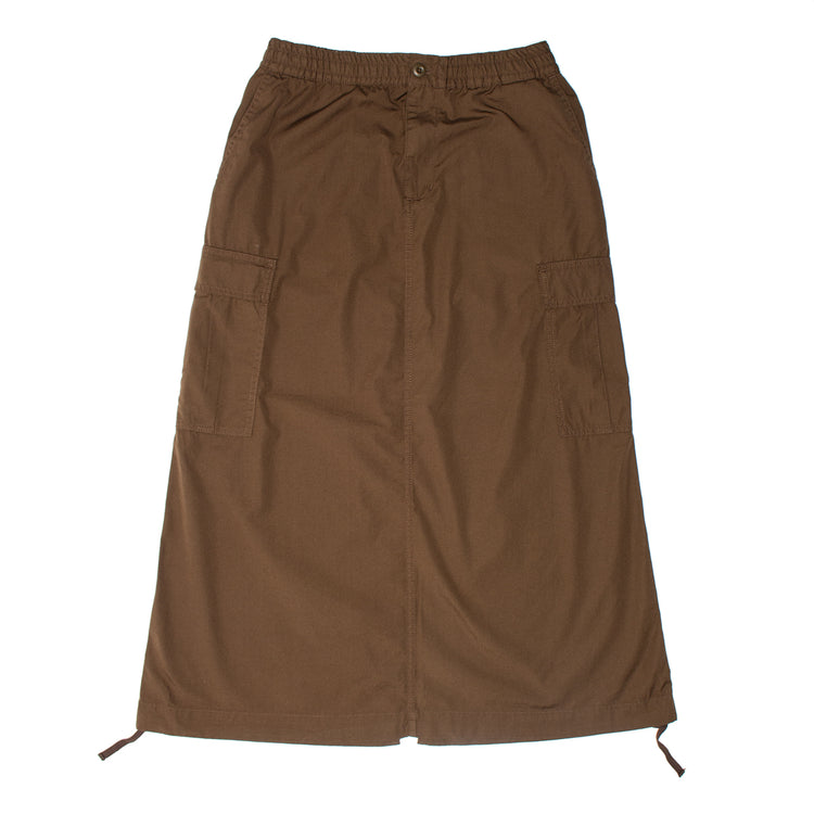 Carhartt WIP | Women's Cargo Skirt Long&nbsp;
Style # I033823-2Y
Color : Chocolate