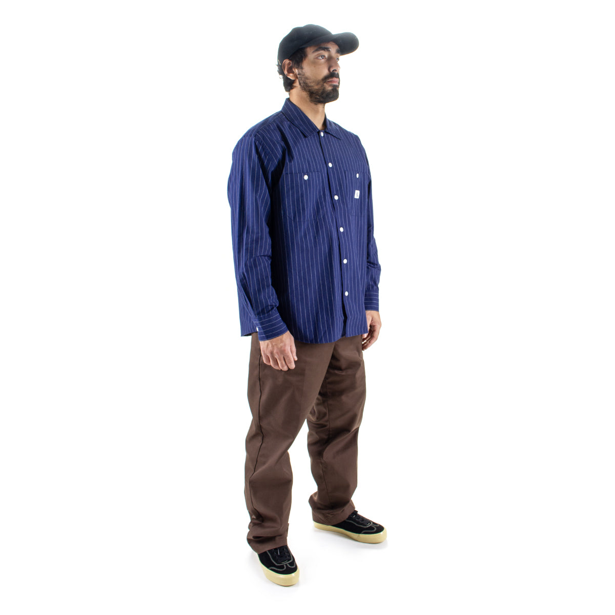 Last Resort AB | SM001 Shirt
Color : Blueprint Blue