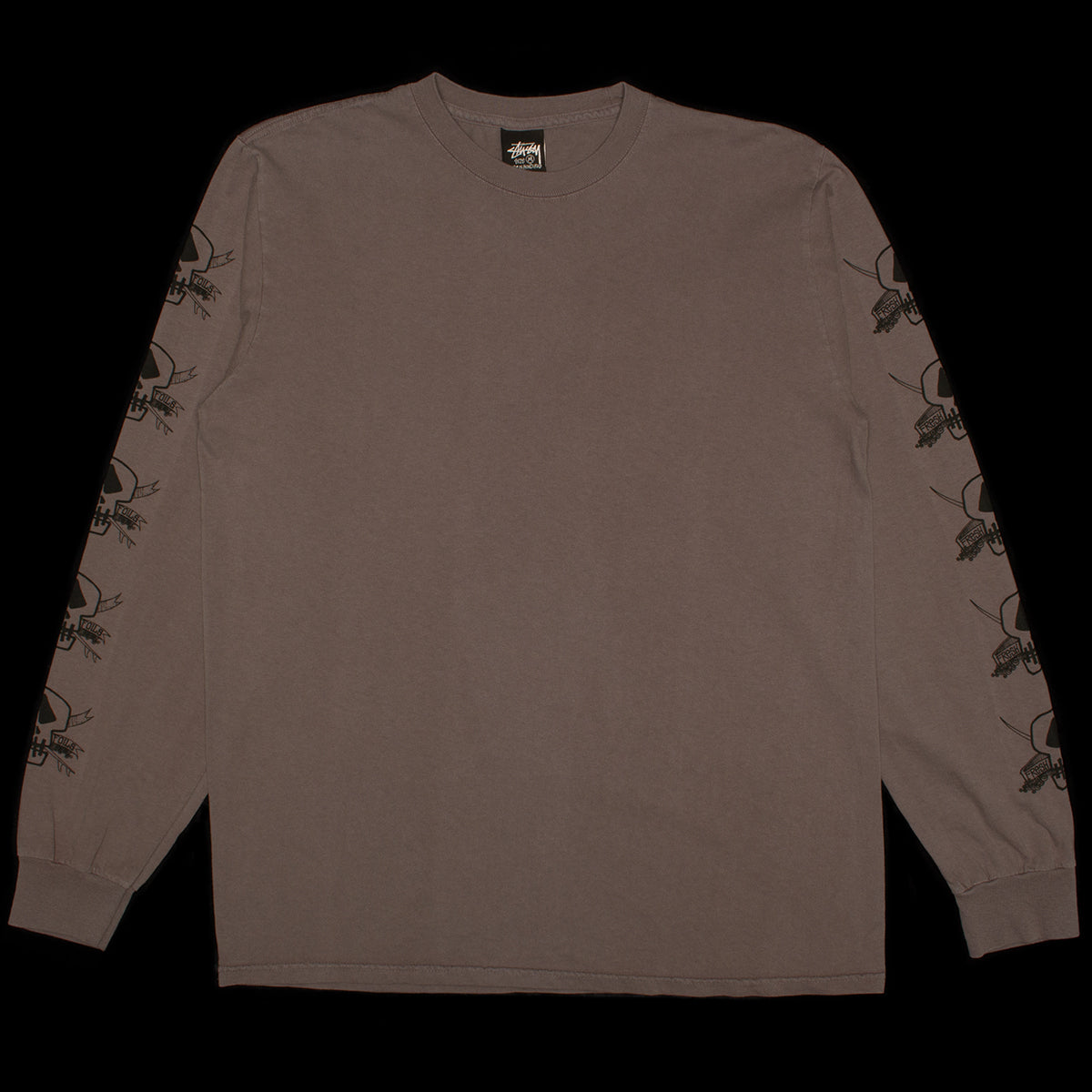 Stussy | Foils Pigment Dyed L/S T-Shirt
Style # 1995040
Color : Shark