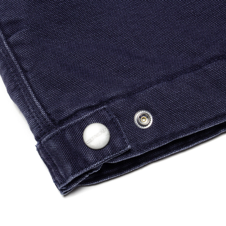 Carhartt WIP - Women's OG Detroit Jacket
Style # I035672-3DT
Color : Dark Navy / Black (Stone Canvas)