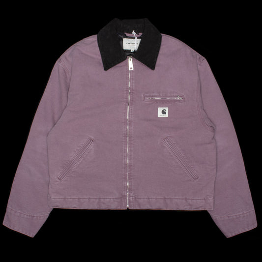 Carhartt WIP - Women's OG Detroit Jacket
Style # I035672-3DT
Color : Phlox / Black (Stone Canvas)