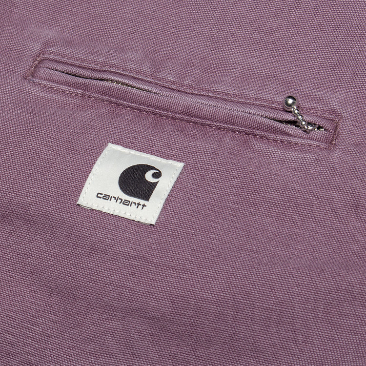 Carhartt WIP - Women's OG Detroit Jacket
Style # I035672-3DT
Color : Phlox / Black (Stone Canvas)