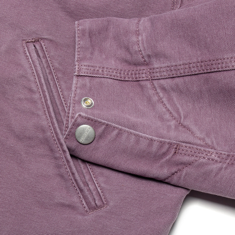 Carhartt WIP - Women's OG Detroit Jacket
Style # I035672-3DT
Color : Phlox / Black (Stone Canvas)