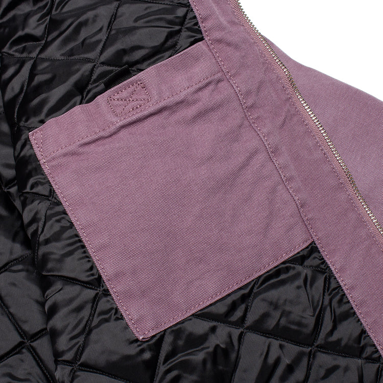 Carhartt WIP - Women's OG Detroit Jacket
Style # I035672-3DT
Color : Phlox / Black (Stone Canvas)