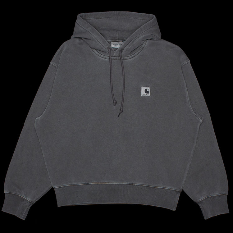 Carhartt WIP - Women's Hooded Nelson Sweatshirt
Style # I032741-89GD
Color : Black