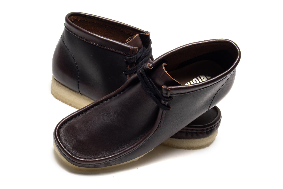 Clarks Original - Wallabee Boot
Style # 26182763
Color : Dark Tan Combination