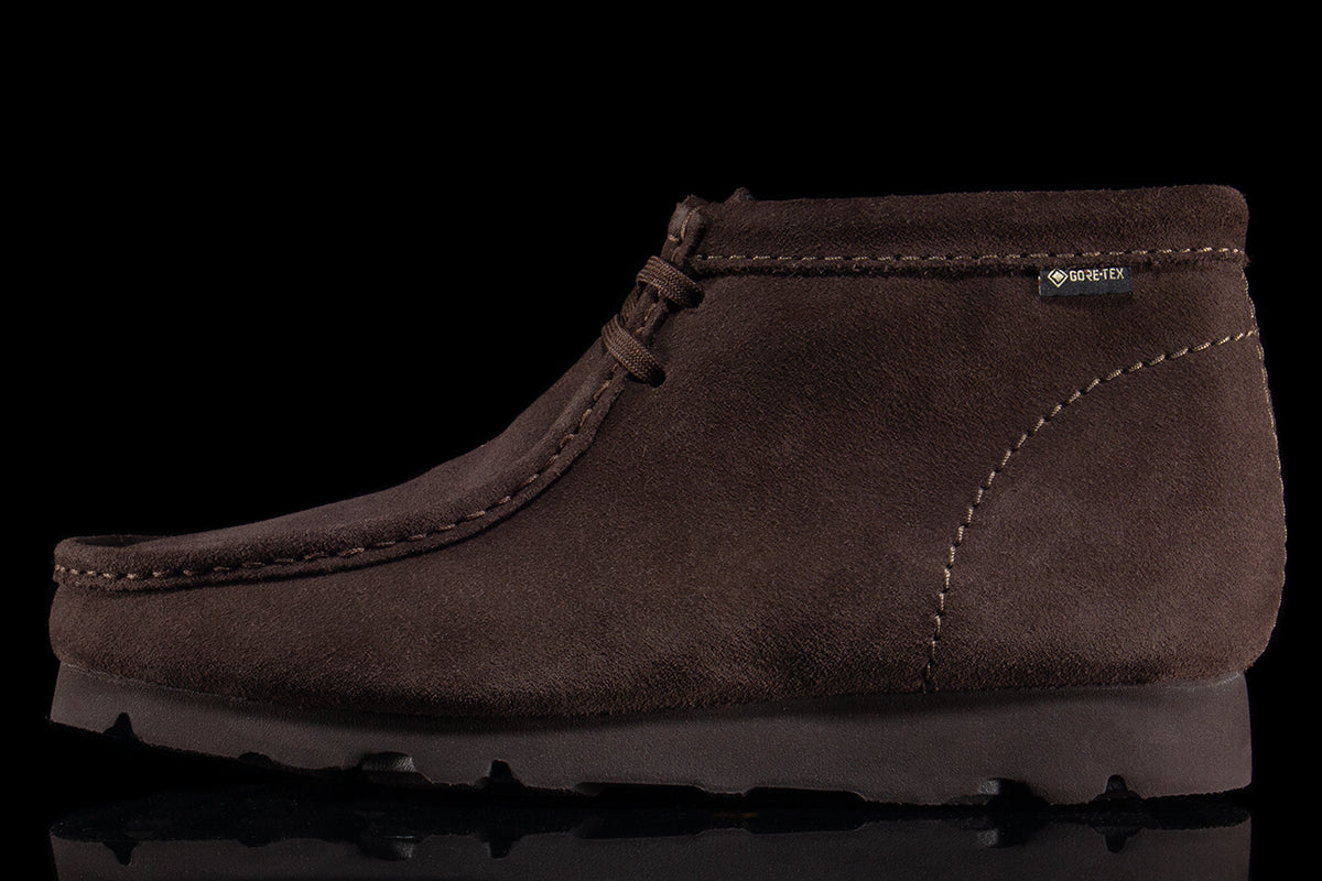 Clarks Original - Wallabee Boot Gore-Tex
Style # 26183075
Color : Dark Brown