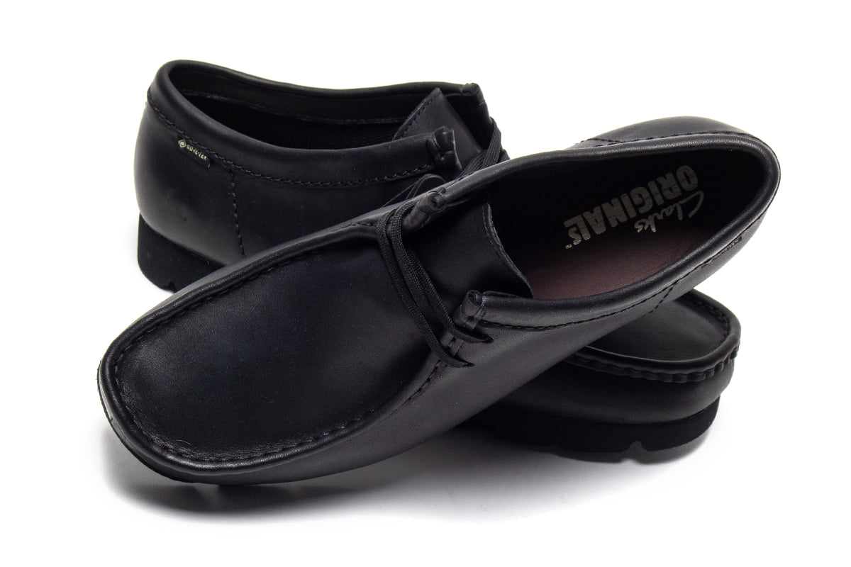 Clarks Original - Wallabee Gore-Tex
Style # 26183074
Color : Black