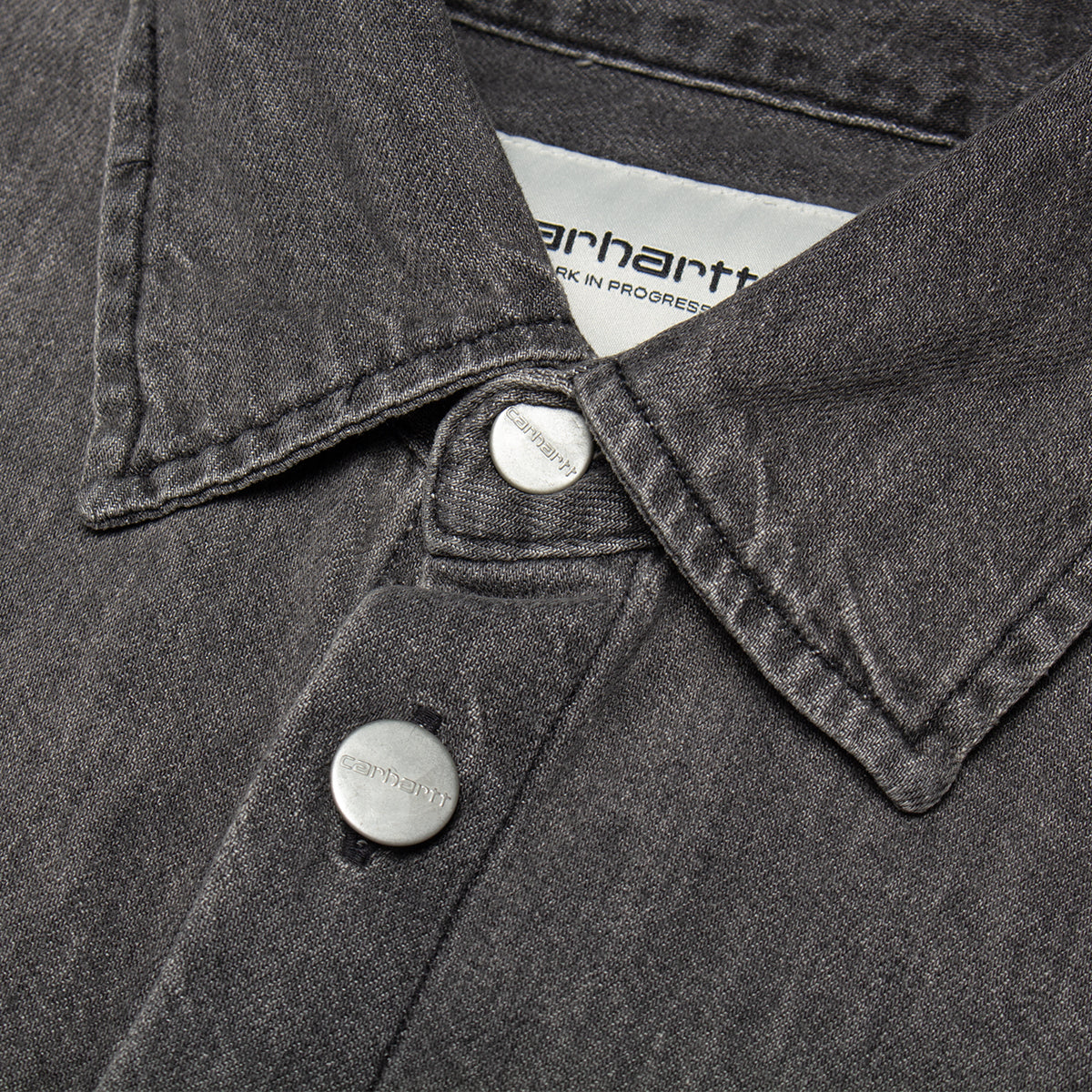 Carhartt WIP - Women's Marly Shirt
Style # I035584-89
Color : Black (Bleached)