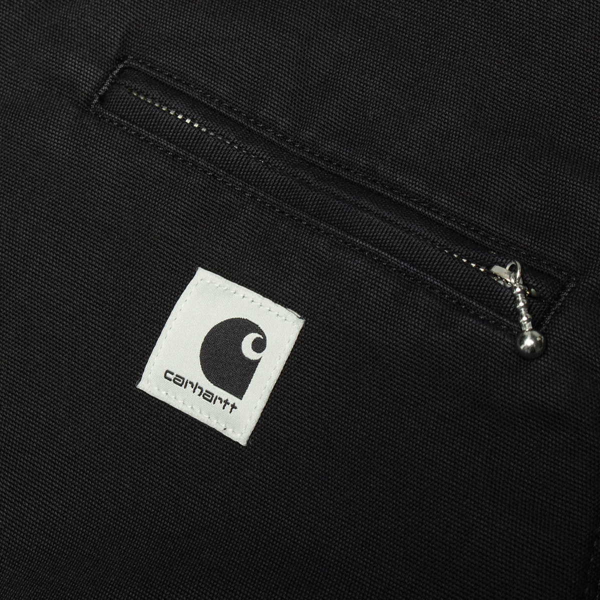 Carhartt WIP - Women's Webster Coat
Style # I035676-00E
Color : Black / Black (Stone Washed)