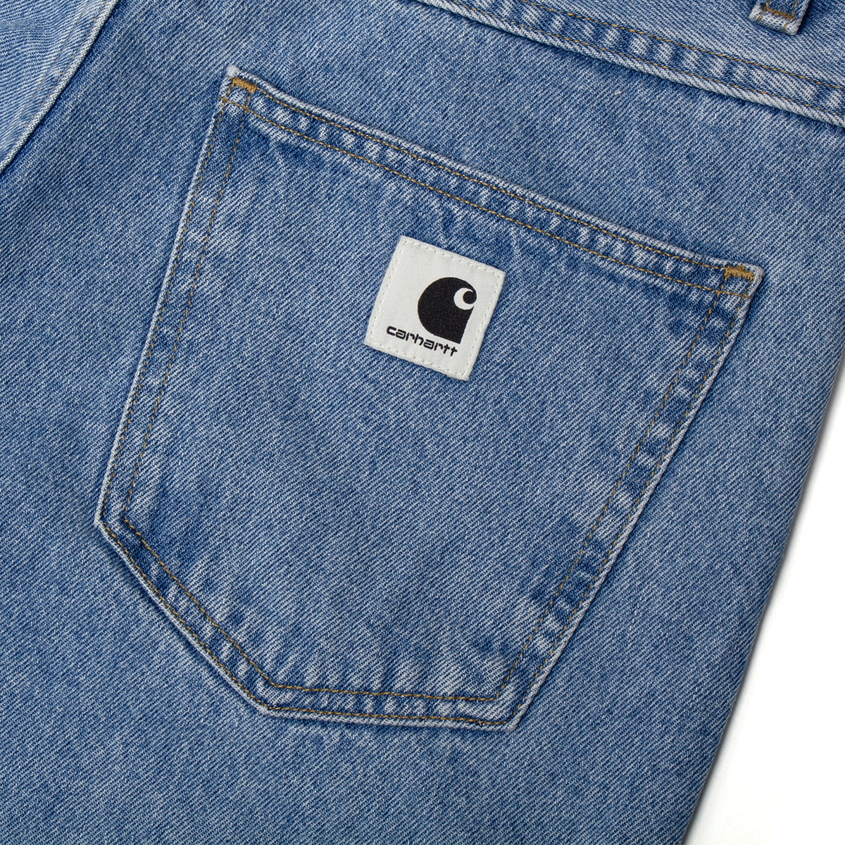 Carhartt WIP - Women's Brandon Pant
Style # I035892-0112
Color : Blue (Stone Bleached)