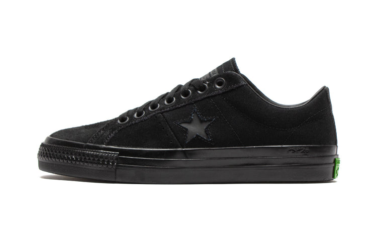 Converse | One Star Pro Ox Style # A07307C Color : Black / Sap Green