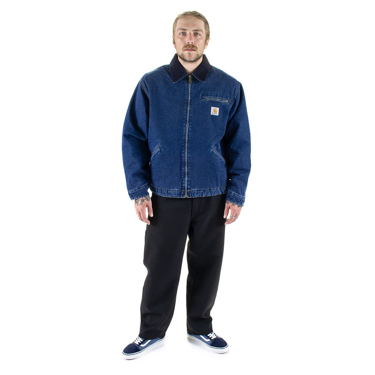 Carhartt WIP - OG Detroit Jacket
Style # I035878-453
Color : Blue / Dark Navy (Stone Washed)