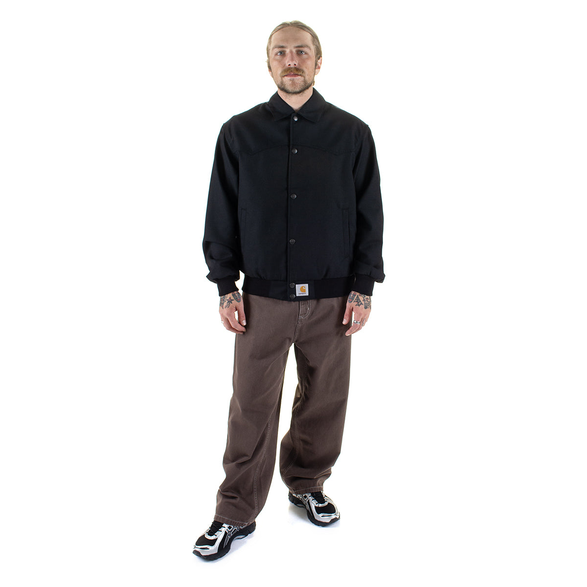 Carhartt WIP - Ray Jacket
Style # I035622-8901
Color : Black (Rigid)