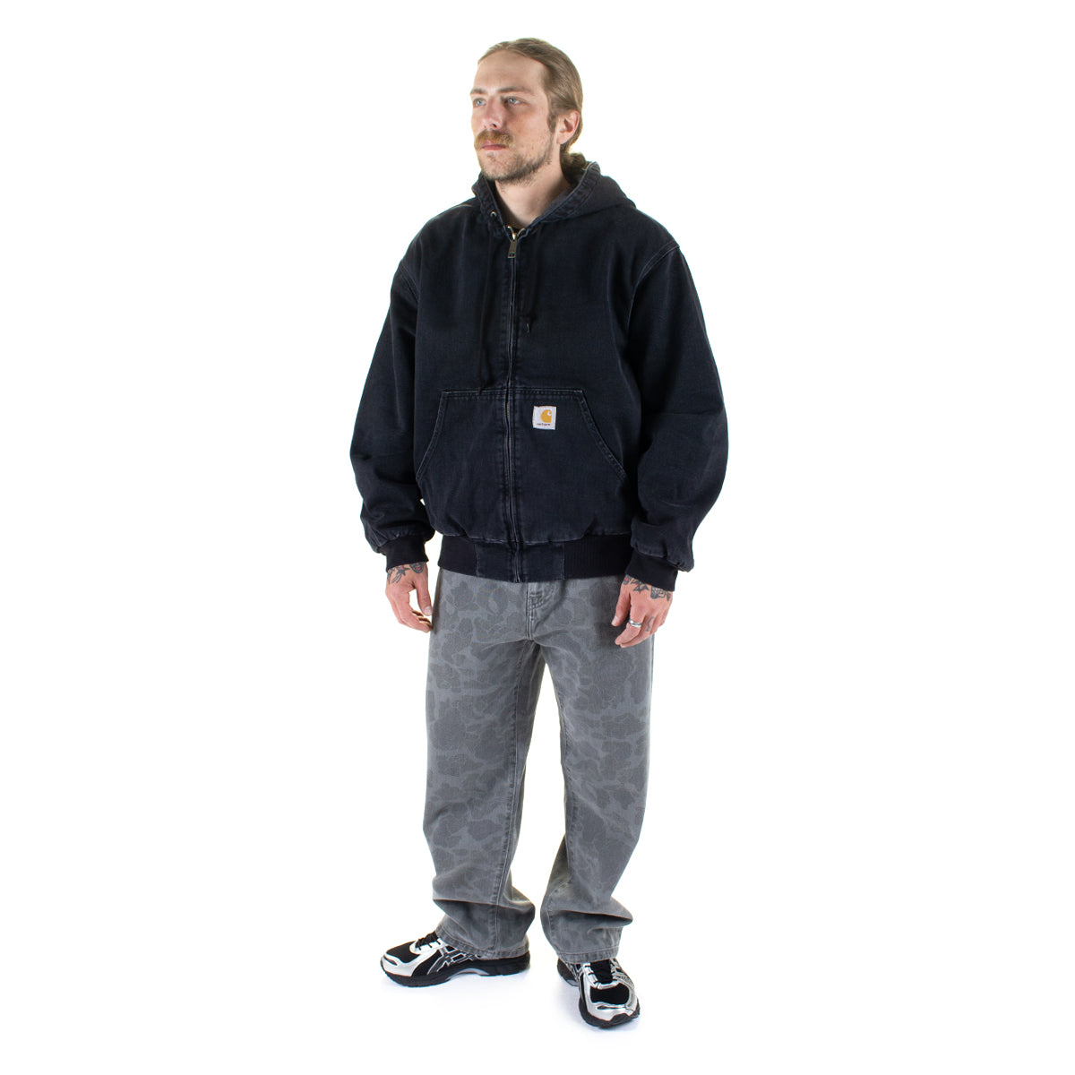 Carhartt WIP - OG Active Jacket
Style # I032232-8906
Color : Black (Stone Washed)