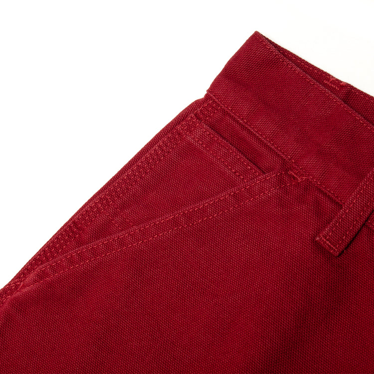 Carhartt WIP - Women's OG Double Knee Pant
Style # I035669-H806
Color : Scarlet (Stone Washed)