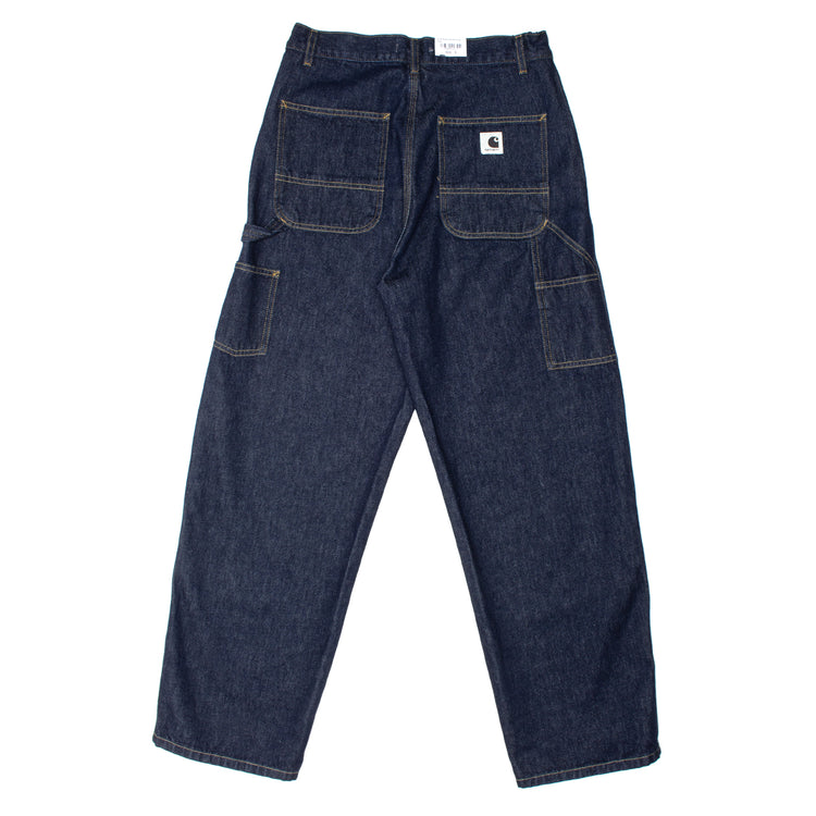 Carhartt WIP - Women's Brandon Double Knee Pant
Style # I034635-0102
Color : Blue (Rinsed)