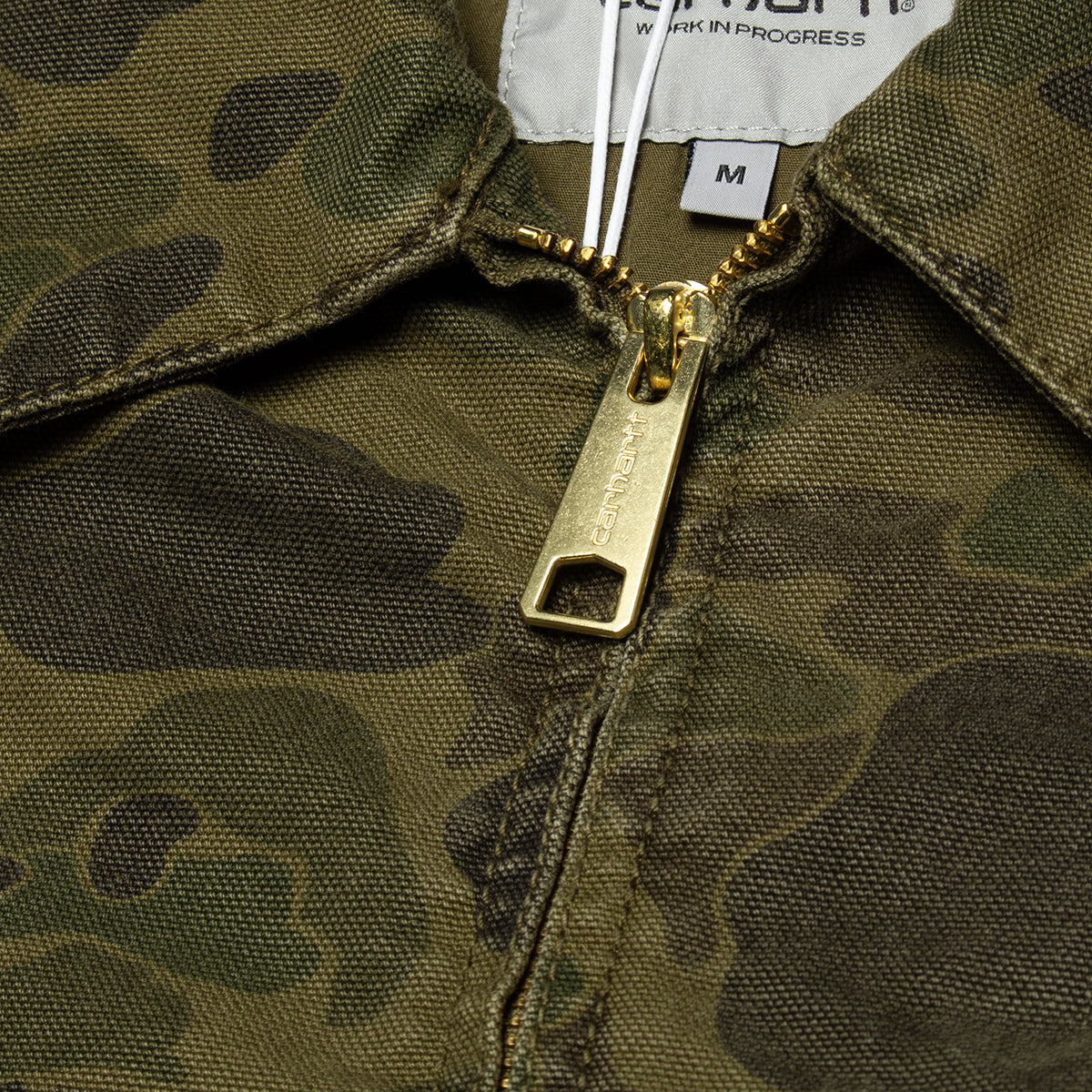 Carhartt WIP | Duck Detroit Jacket - Canvas
Style # I034281-2MQ
Color : Camo Duck / Green