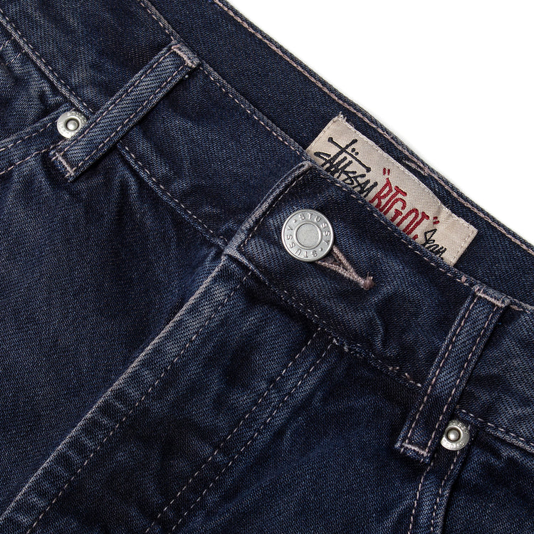 Stussy | Big Ol' Jean Vintage Wash Denim
Style # 116698
Color : Blue