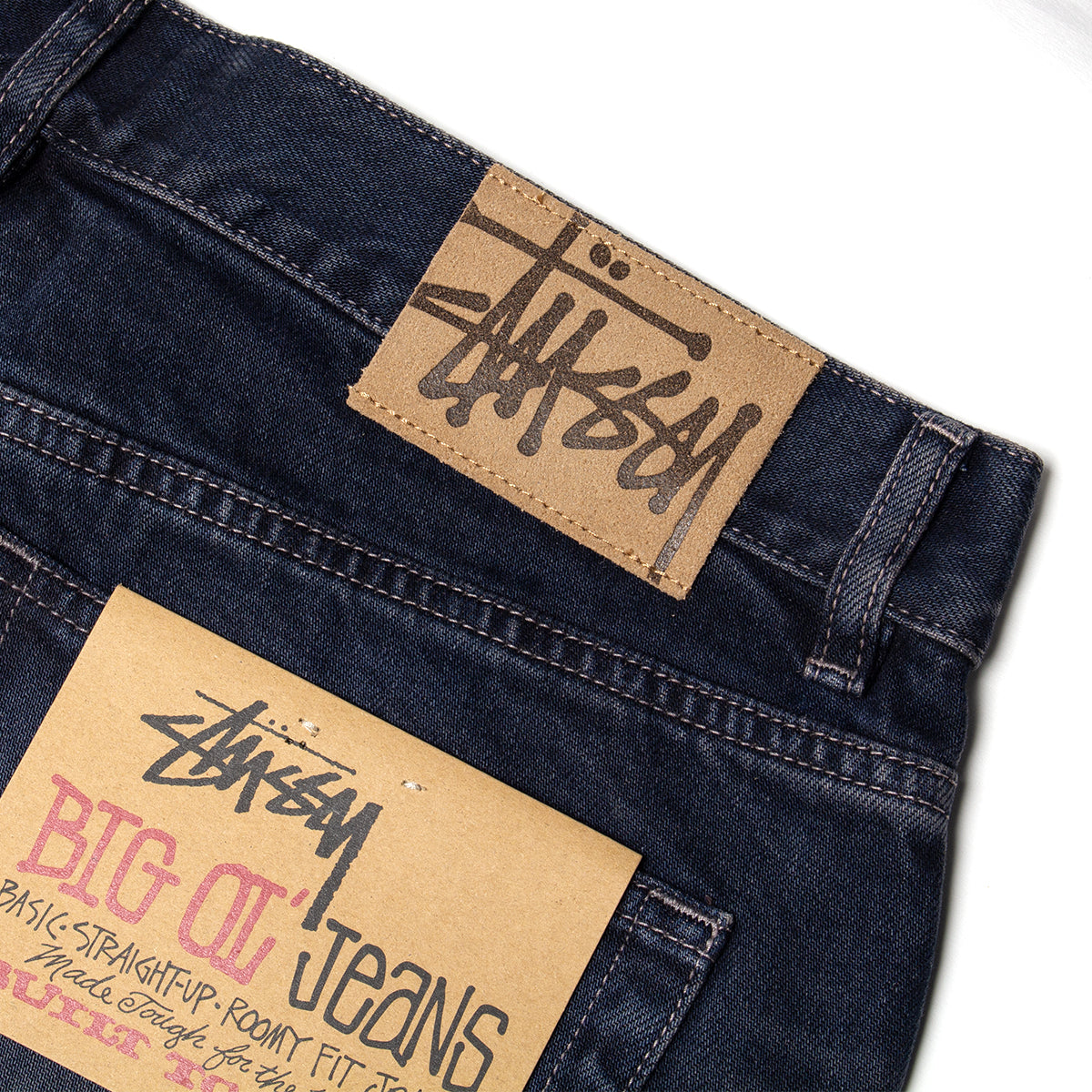  Stussy | Big Ol' Jean Vintage Wash Denim
Style # 116698
Color : Blue