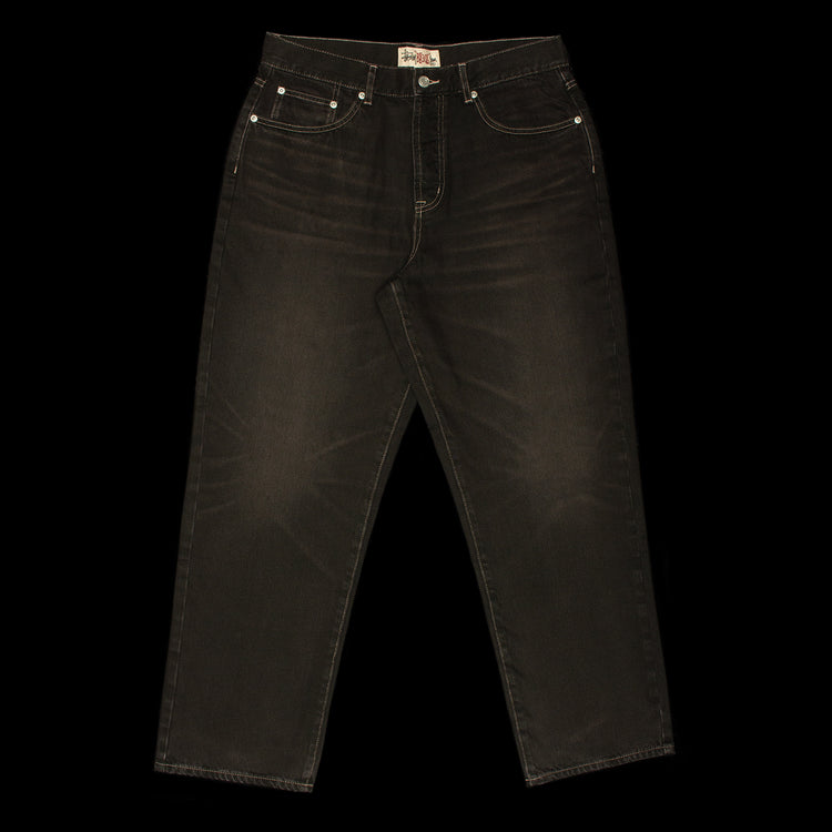 Stussy | Big Ol' Jean Vintage Wash Denim
Style # 116698
Color : Black