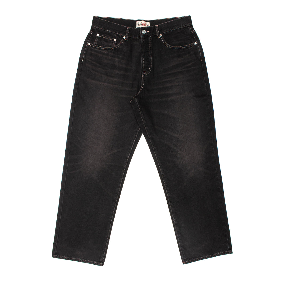 Stussy | Big Ol' Jean Vintage Wash Denim
Style # 116698
Color : Black