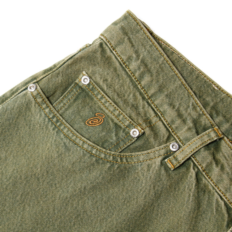 Stussy | Big Ol' Jean Denim
Style # 116599
Color : Faded Army