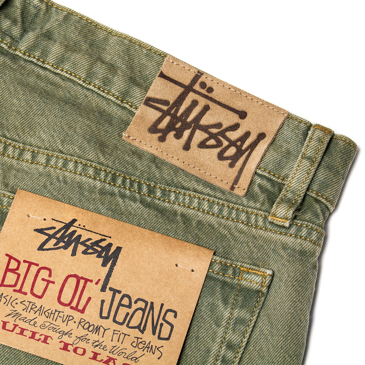 Stussy | Big Ol' Jean Denim
Style # 116599
Color : Faded Army