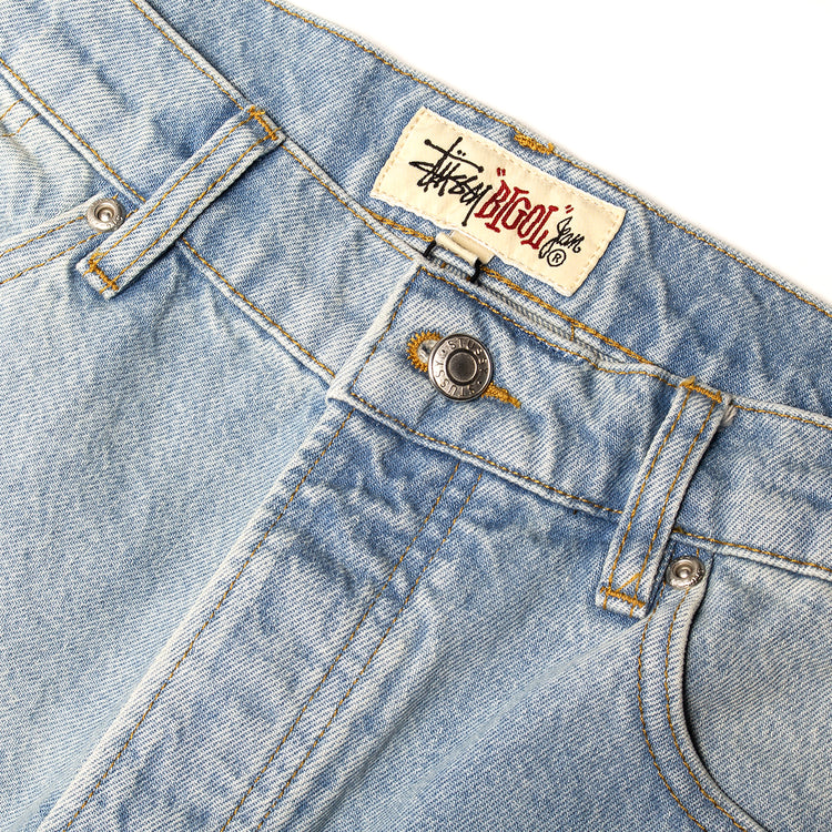 Stussy | Big Ol' Jean Denim
Style # 116599
Color : Light Wash