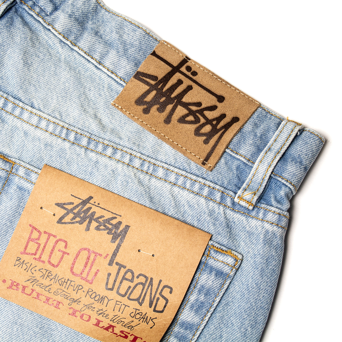 Stussy | Big Ol' Jean Denim
Style # 116599
Color : Light Wash