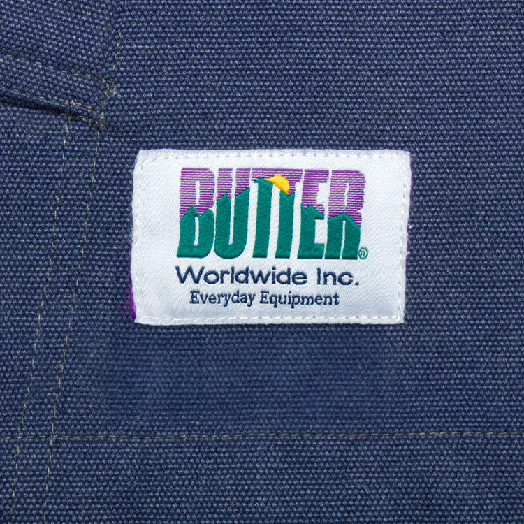 Butter Goods | Washed Canvas Patchwork Jacket Color : Washed Navy