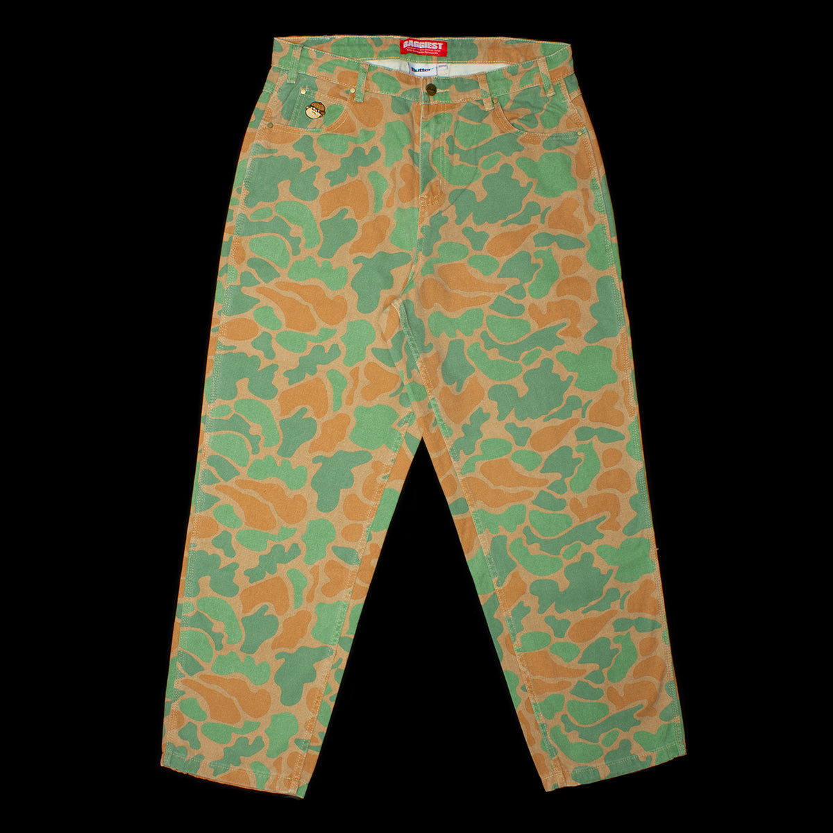 Butter Goods | Santosuosso Camo Pants Color : Washed Camo