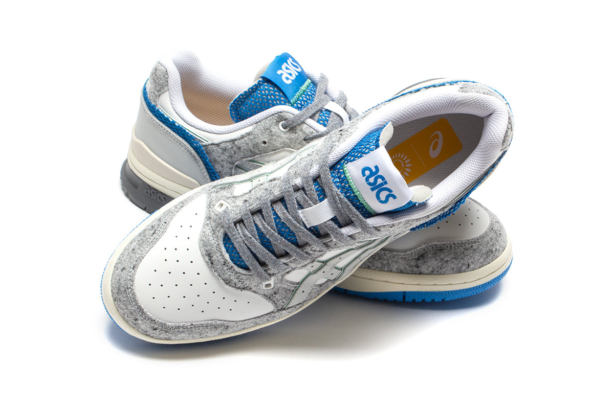 Asics | EX89 Style # 1203A285.100 Color : White / Dolphin Blue