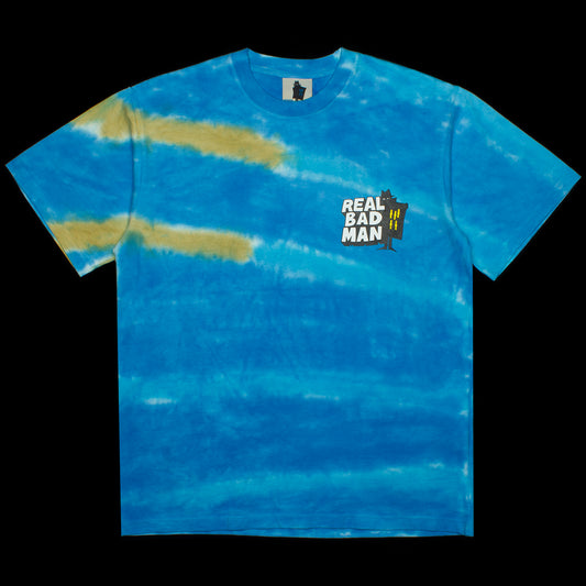Real Bad Man | Gramicci x RBM Future Days T-Shirt Color : Blue Tie Dye