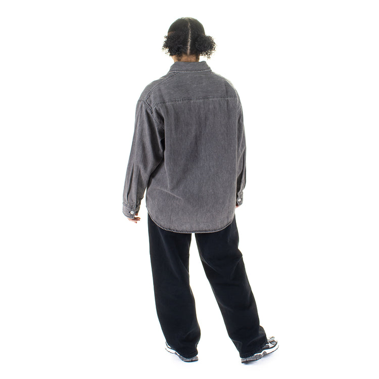 Carhartt WIP - Women's Marly Shirt
Style # I035584-89
Color : Black (Bleached)