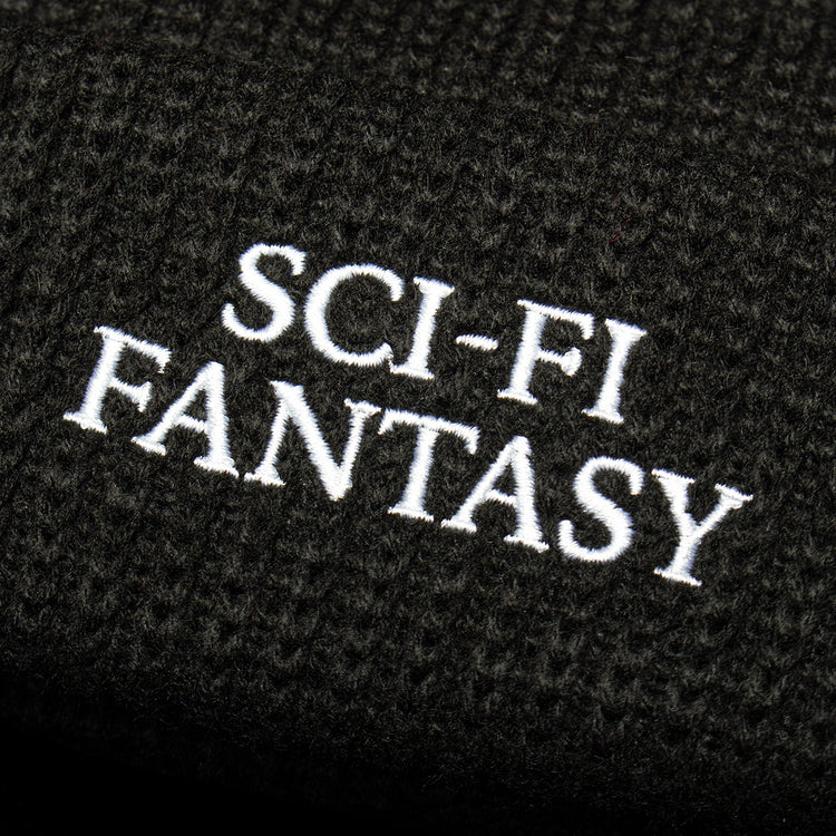 Sci-Fi Fantasy - Logo Beanie
Color : Black