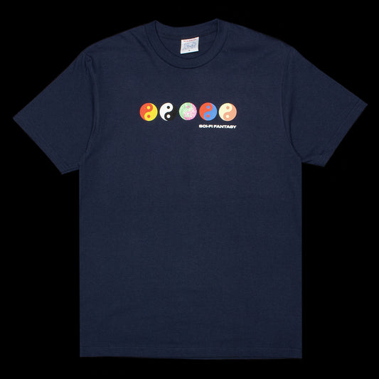 Sci-Fi Fantasy - Yin Yang T-Shirt
Color : Navy