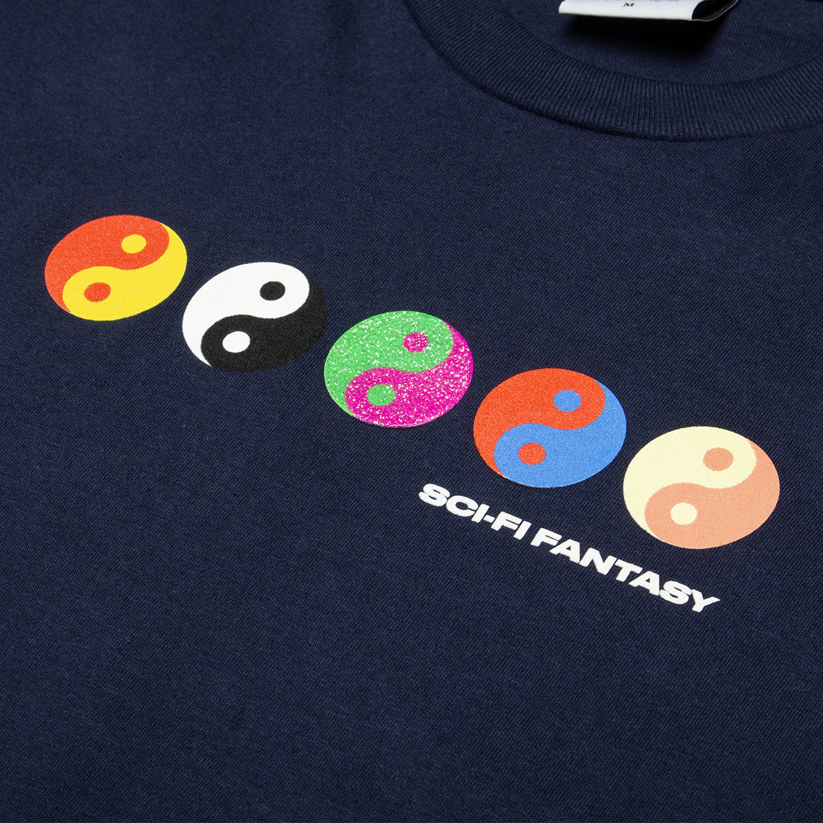 Sci-Fi Fantasy - Yin Yang T-Shirt
Color : Navy